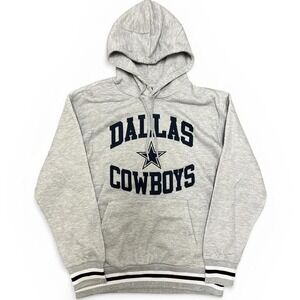 Dallas Cowboys Medium Sweater Hoodie NFL Stitch Logo NWOT